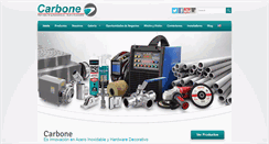 Desktop Screenshot of empresascarbone.com